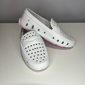 Floafers White and Lilac Pink Shoes Unisex Girls Size 4